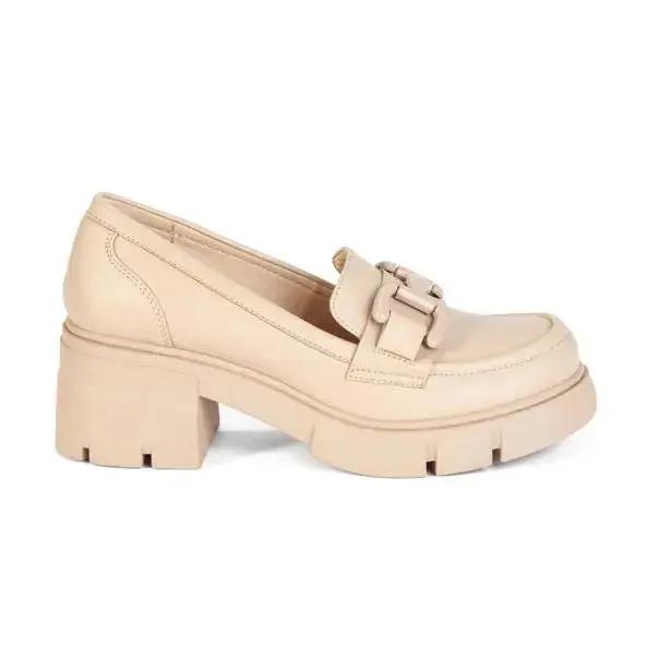 Mocasines Mujer 7628 BEIGE-STHEF