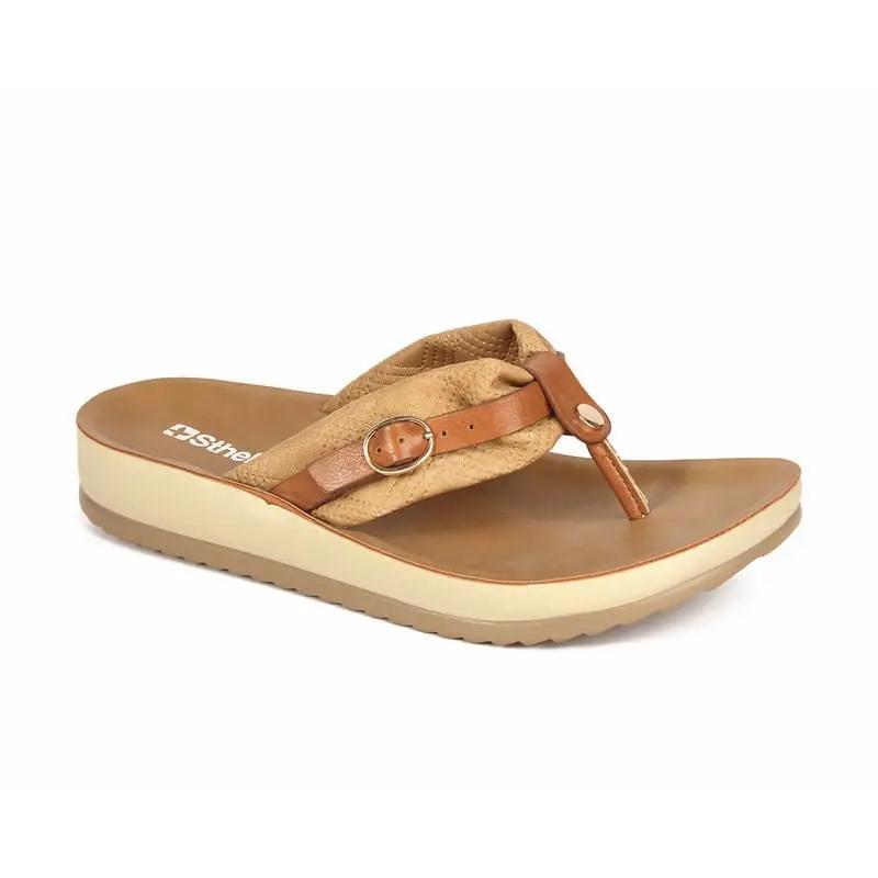 Sandalia Casual Mujer 7775 CAMEL-STHEF