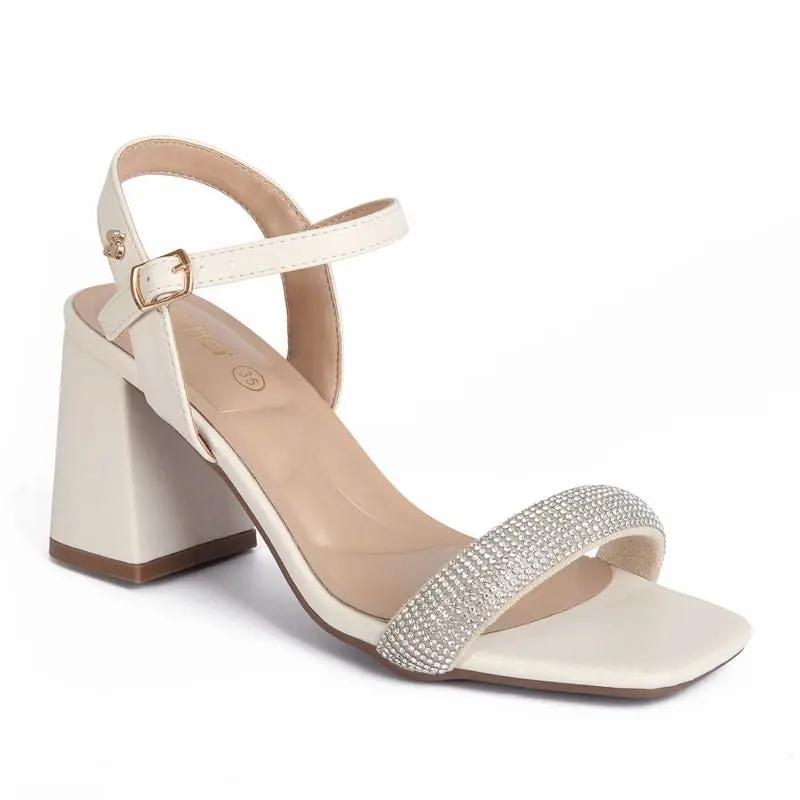 Sandalia casual Mujer 7799 OFF WHITE-STHEF