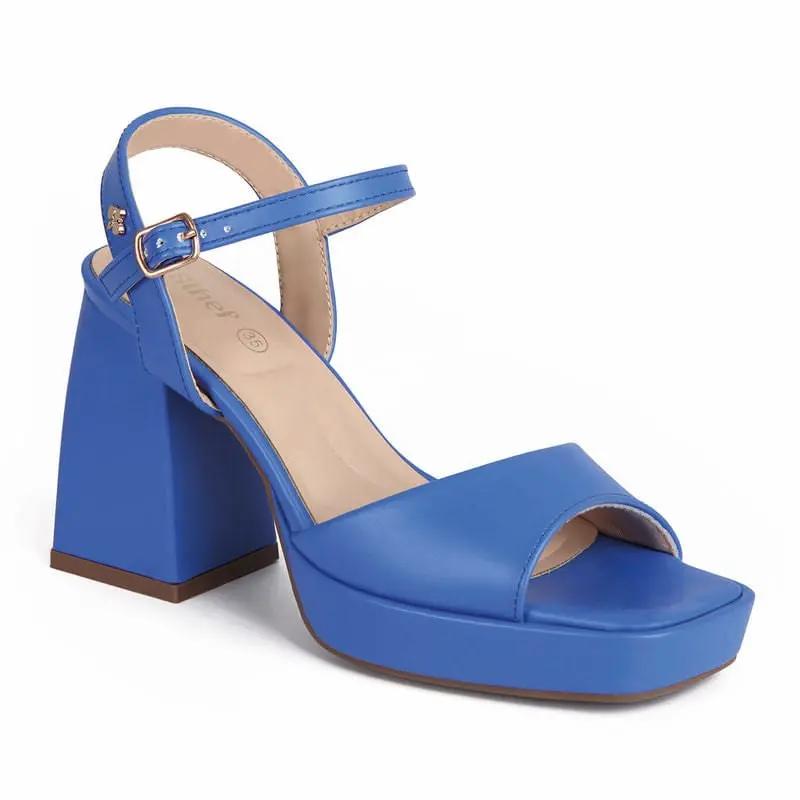 Sandalia casual Mujer 7802 AZUL-STHEF