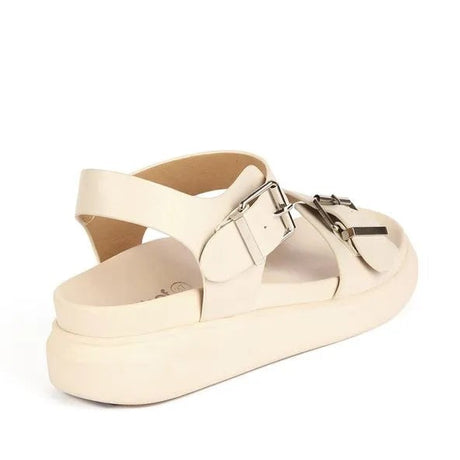Sandalia con correa Mujer 7742 OFF WHITE-STHEF Sthef