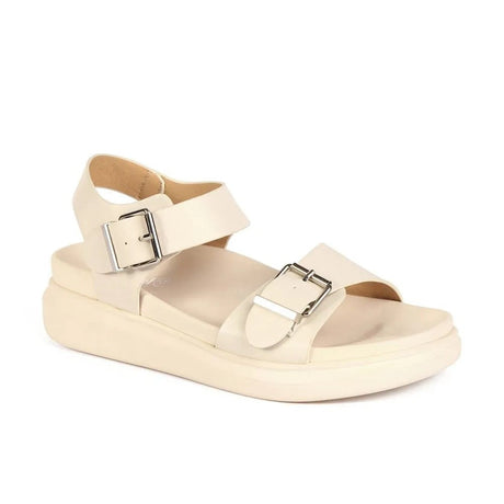 Sandalia con correa Mujer 7742 OFF WHITE-STHEF Sthef