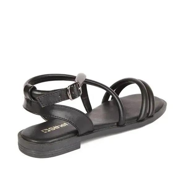 SANDALIA MUJER STHEF CASUAL NEGRO 7743 Sthef