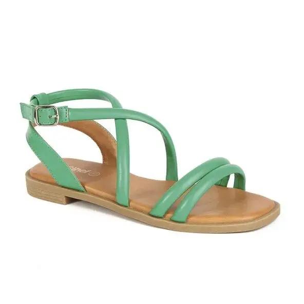 SANDALIA MUJER STHEF CASUAL VERDE 7743 Sthef