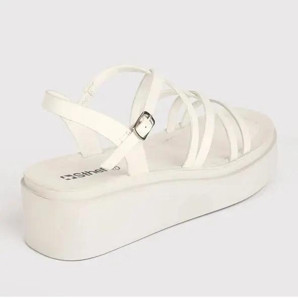SANDALIA MUJER STHEF CASUAL BLANCO 7749 Sthef