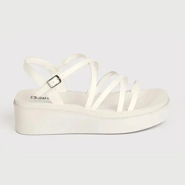 SANDALIA MUJER STHEF CASUAL BLANCO 7749 Sthef
