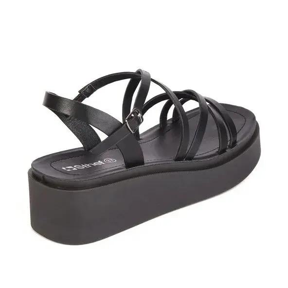 SANDALIA MUJER STHEF CASUAL NEGRO 7749 Sthef