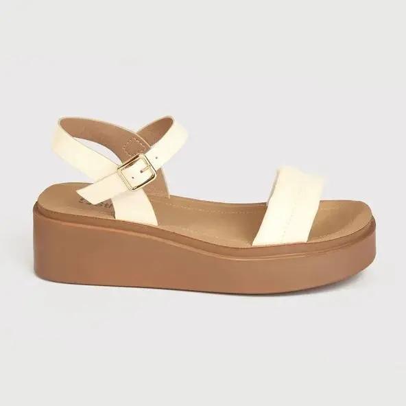 Sandalias con correa Mujer 7753 OFF WHITE-STHEF Sthef