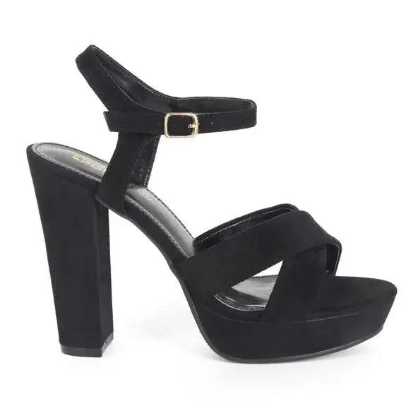 SANDALIA MUJER STHEF VESTIR NEGRO 7576 Sthef