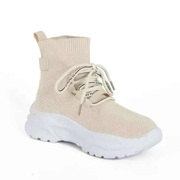 Zapatillas Mujer 7332 Beige-STHEF Sthef