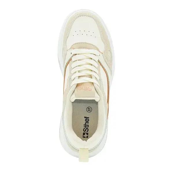 ZAPATILLA MUJER STHEF URBANA BEIGE 7660 Sthef