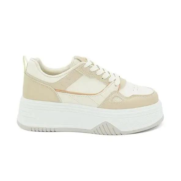 ZAPATILLA MUJER STHEF URBANA BEIGE 7660 Sthef