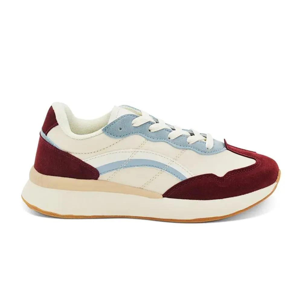 ZAPATILLA MUJER STHEF TRENDY BURGUNDY 7687 Sthef