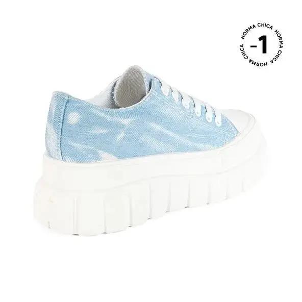 ZAPATILLA MUJER STHEF URBANA CELESTE 7560 TXTL Sthef