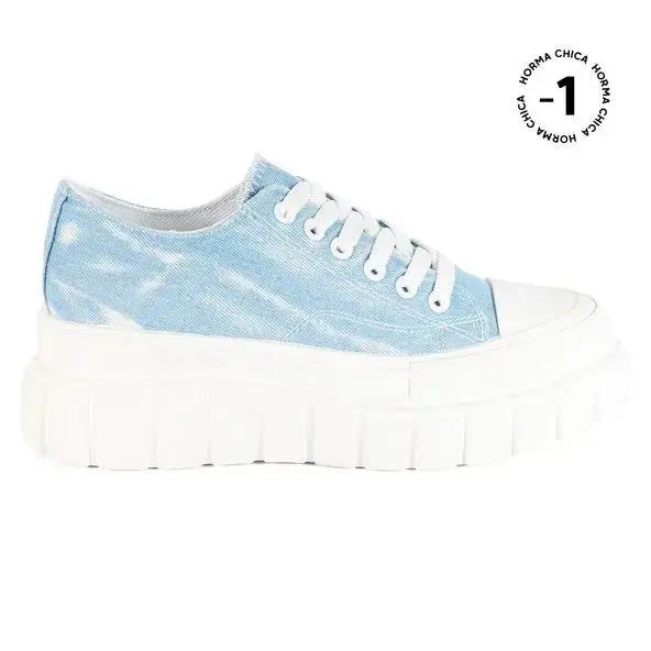 ZAPATILLA MUJER STHEF URBANA CELESTE 7560 TXTL Sthef