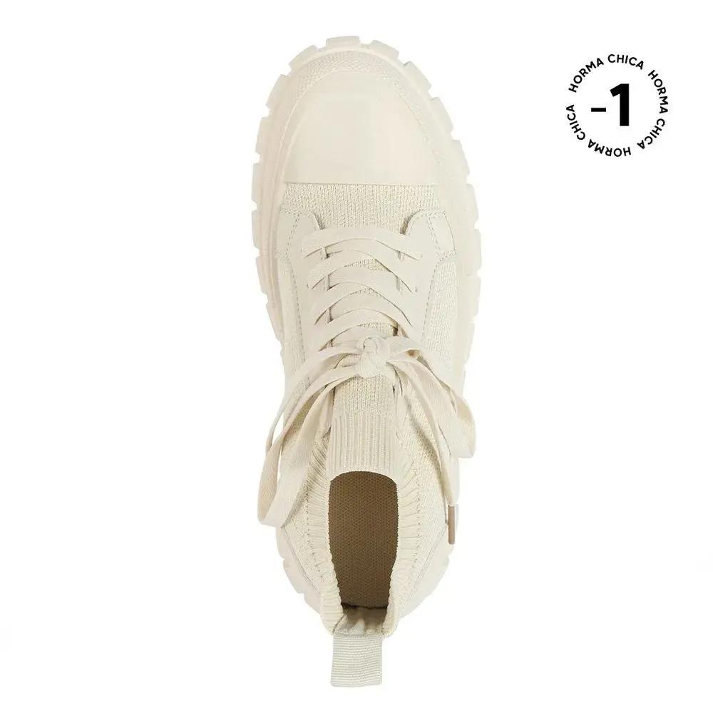 ZAPATILLA MUJER STHEF URBANA BEIGE 7561 TXTL Sthef