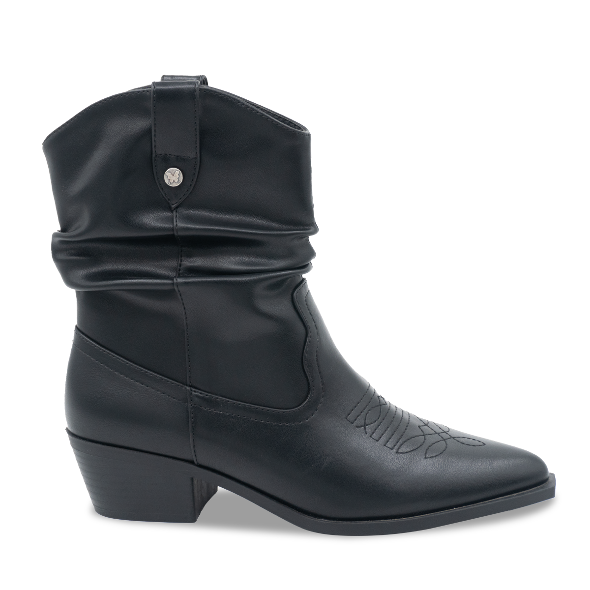 BOTIN MUJER STHEF CASUAL NEGRO 8270