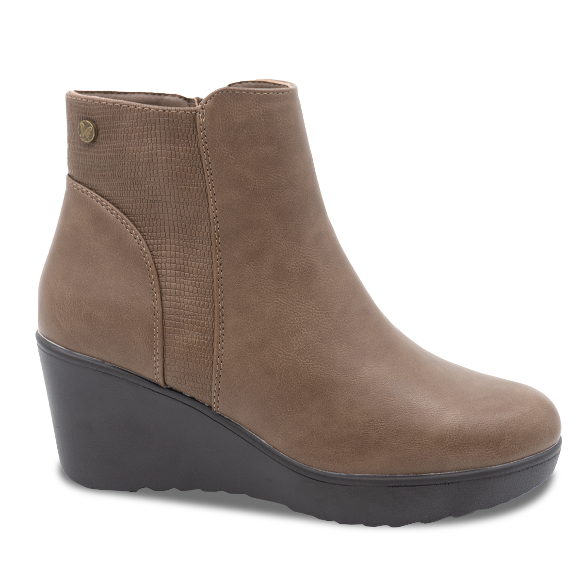 BOTIN MUJER STHEF CASUAL TAUPE 8272