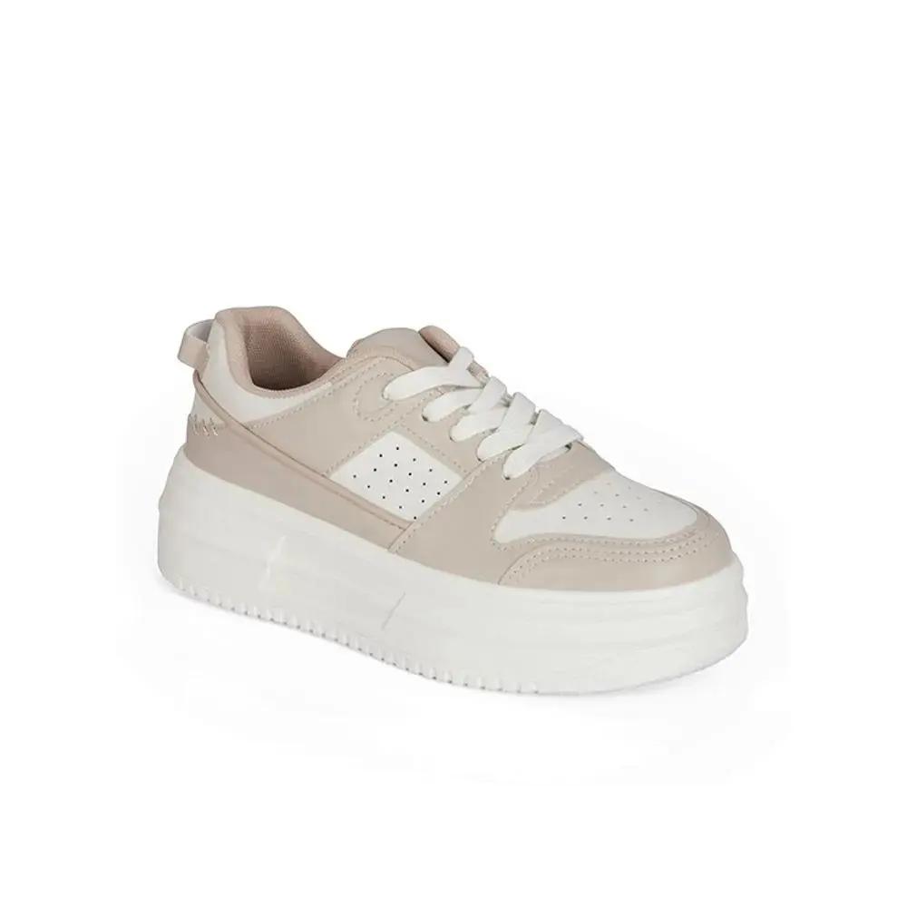 ZAPATILLA MUJER STHEF URBANA BEIGE 7697 Sthef