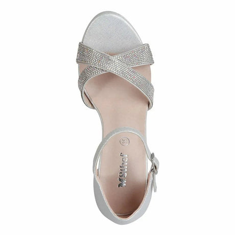 Sandalia de fiesta Mujer 7765 PLATA Sthef