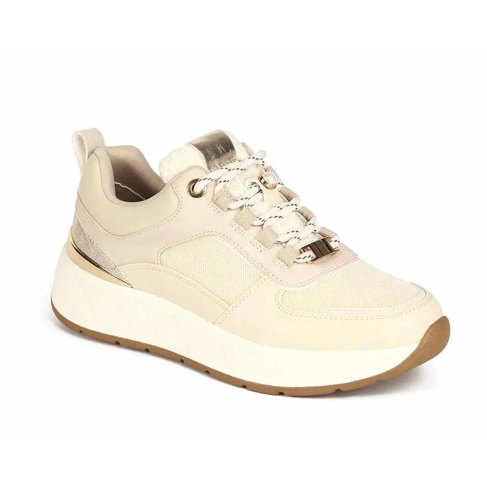 ZAPATILLA MUJER STHEF CASUAL CREMA 7788 Sthef