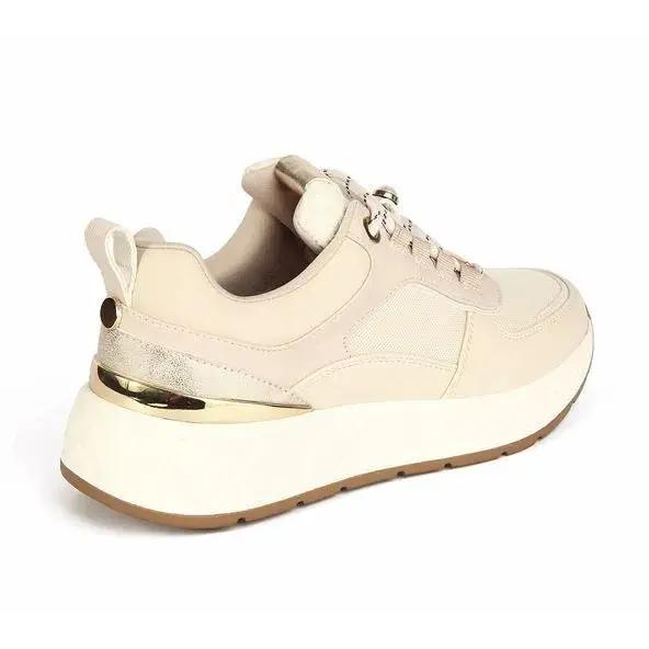 ZAPATILLA MUJER STHEF CASUAL CREMA 7788 Sthef