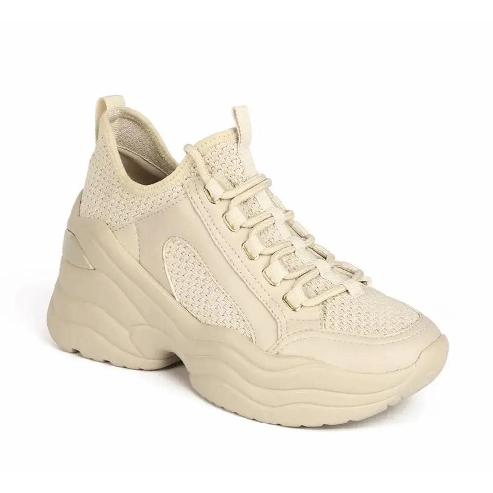 ZAPATILLA MUJER STHEF CASUAL BEIGE 7791 Sthef