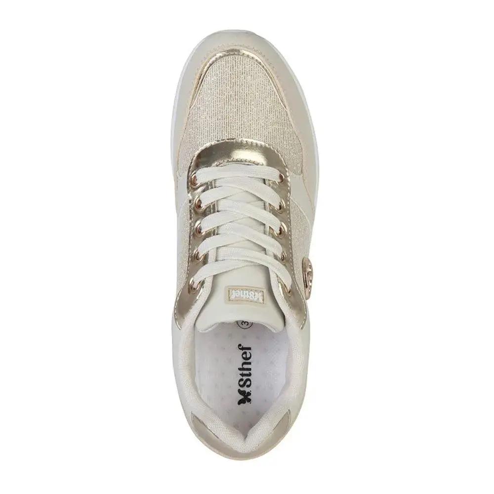 ZAPATILLA MUJER STHEF TRENDY BEIGE 7910 Sthef
