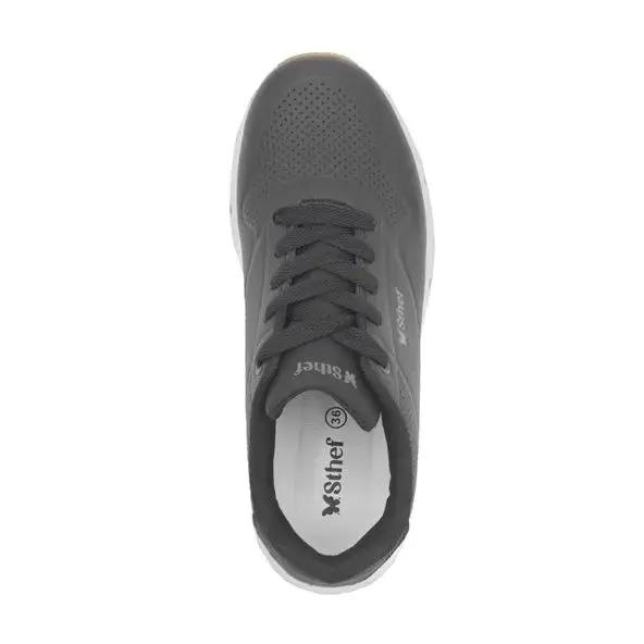 ZAPATILLA MUJER STHEF TRENDY NEGRO CON BLANCO 7911 Sthef