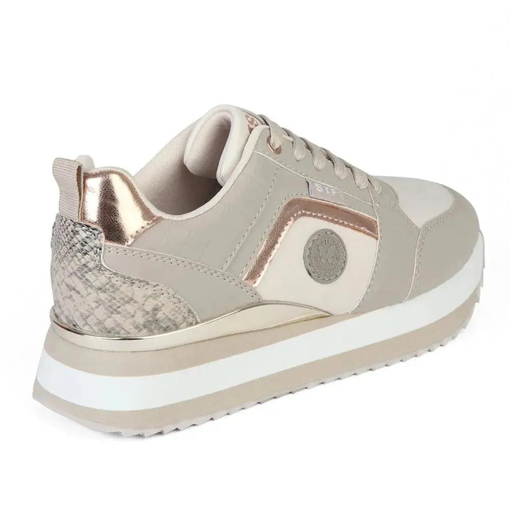 ZAPATILLA MUJER STHEF URBANA BEIGE 7916 Sthef