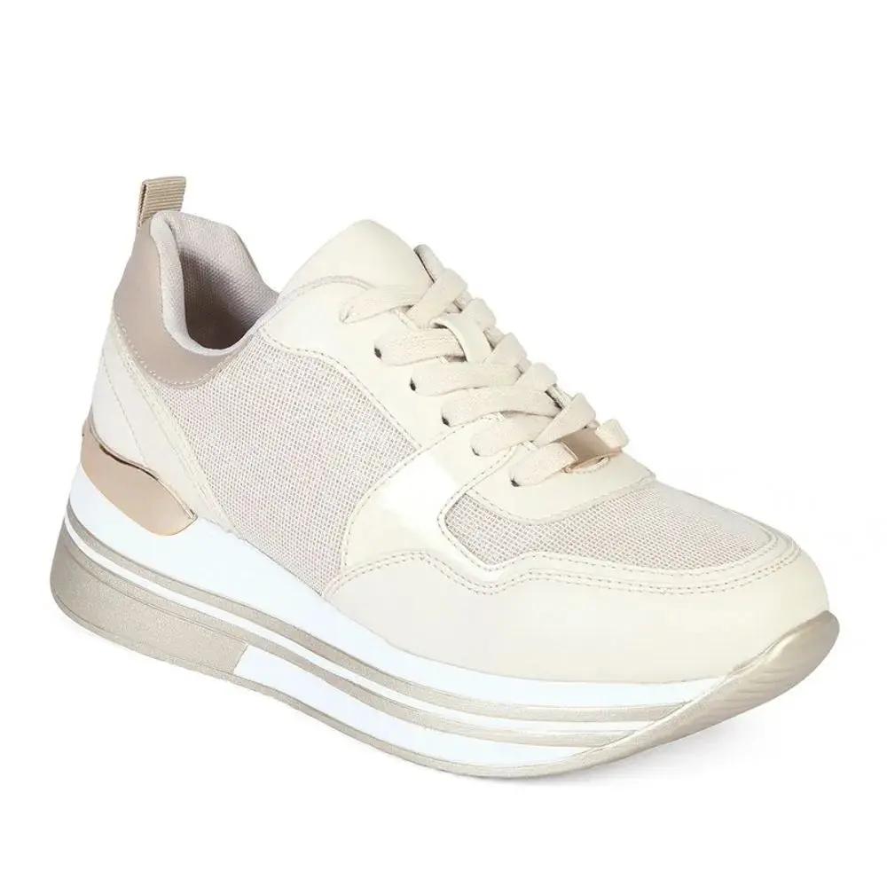 ZAPATILLA MUJER STHEF TRENDY BEIGE 7924 Sthef