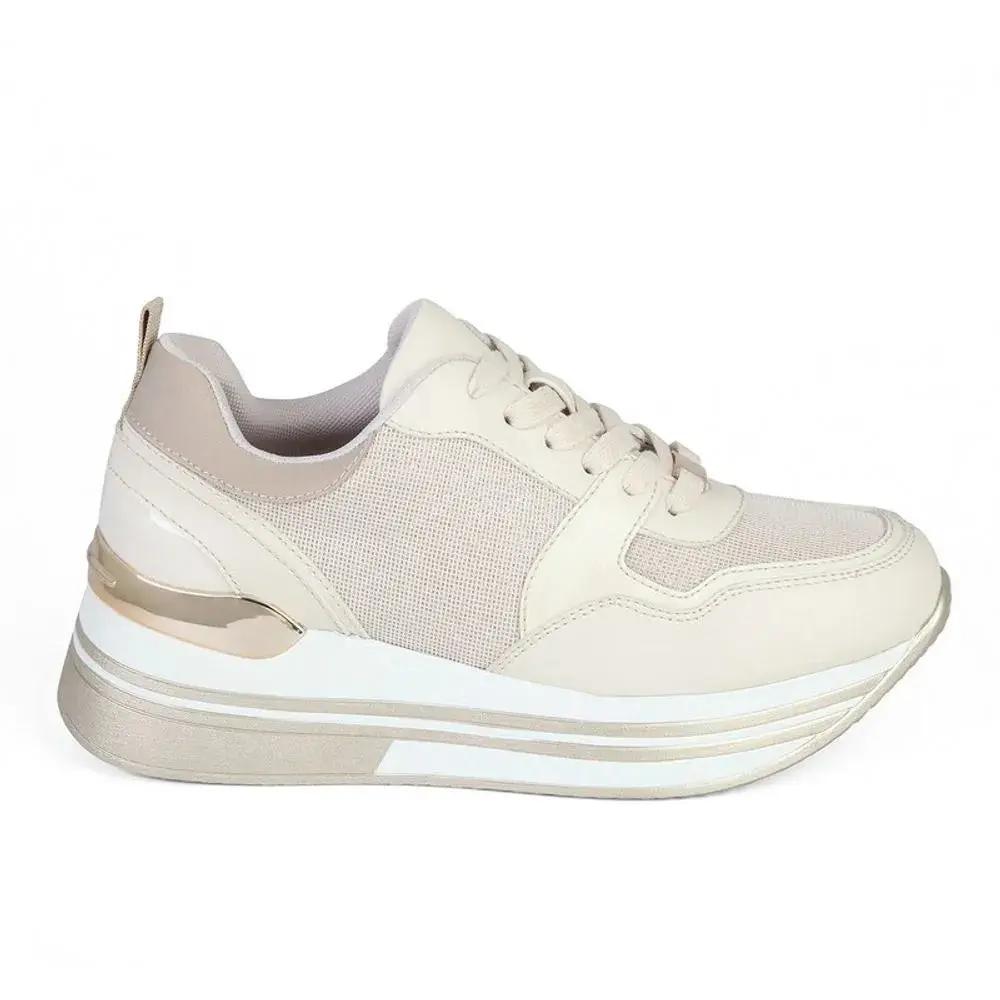 ZAPATILLA MUJER STHEF TRENDY BEIGE 7924 Sthef