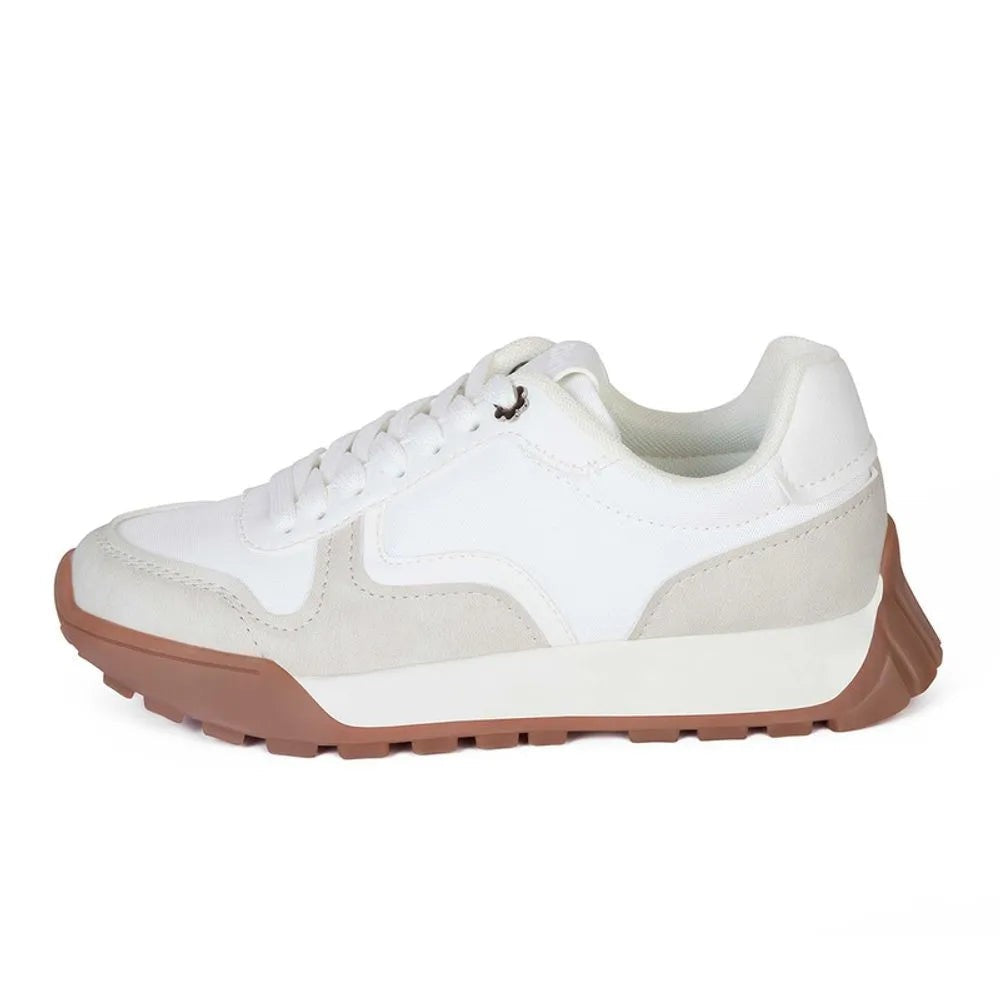 Zapatilla Casual Mujer 7976 White Grey Sthef Sthef