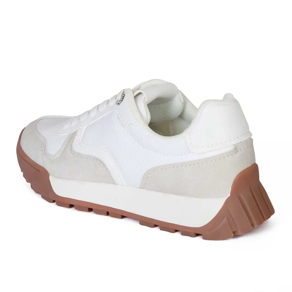 Zapatilla Casual Mujer 7976 White Grey Sthef Sthef