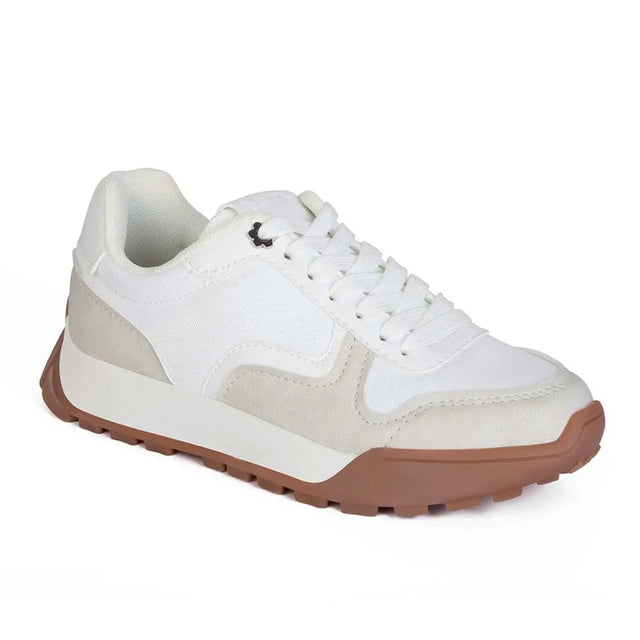 Zapatilla Casual Mujer 7976 White Grey Sthef Sthef