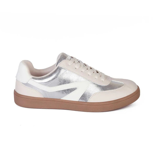 Zapatilla Casual Mujer 7980 Silver Sthef Sthef