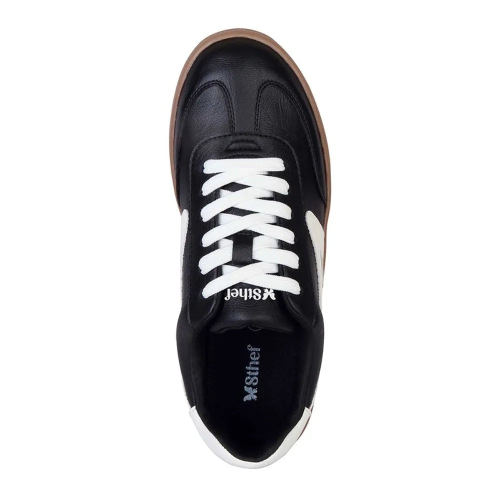 Zapatilla Casual Mujer 7980 Negro Sthef Sthef