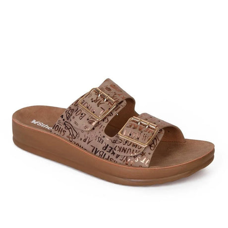 Sandalia Casual Mujer 8015 Blanco Sthef Sthef