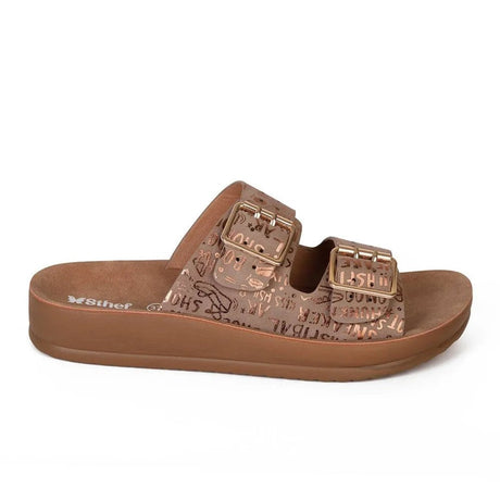 Sandalia Casual Mujer 8015 Blanco Sthef Sthef