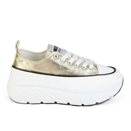 Zapatilla Casual Mujer 8033 Dorado Sthef Sthef