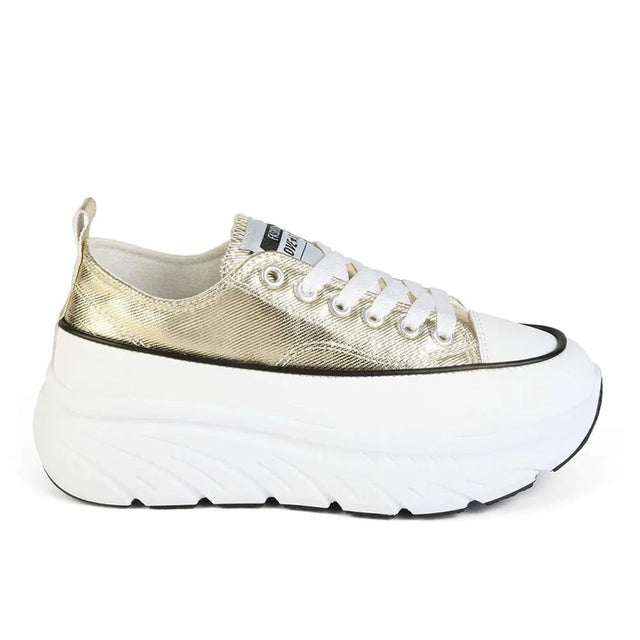 Zapatilla Casual Mujer 8033 Dorado Sthef Sthef