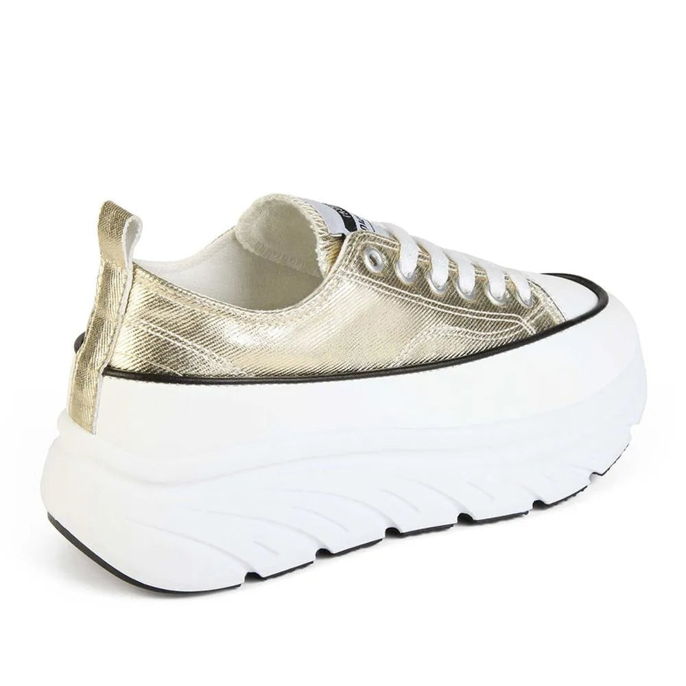 Zapatilla Casual Mujer 8033 Dorado Sthef Sthef
