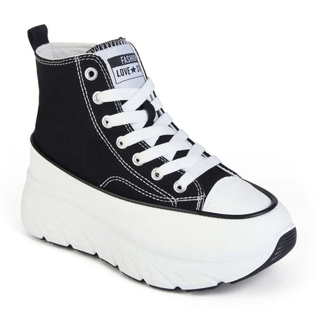 Zapatilla Casual Mujer 8036 Negro Sthef Sthef