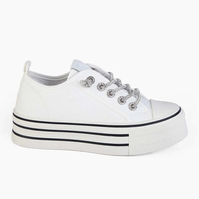 Zapatilla Casual Mujer 8038 Blanco Sthef Sthef
