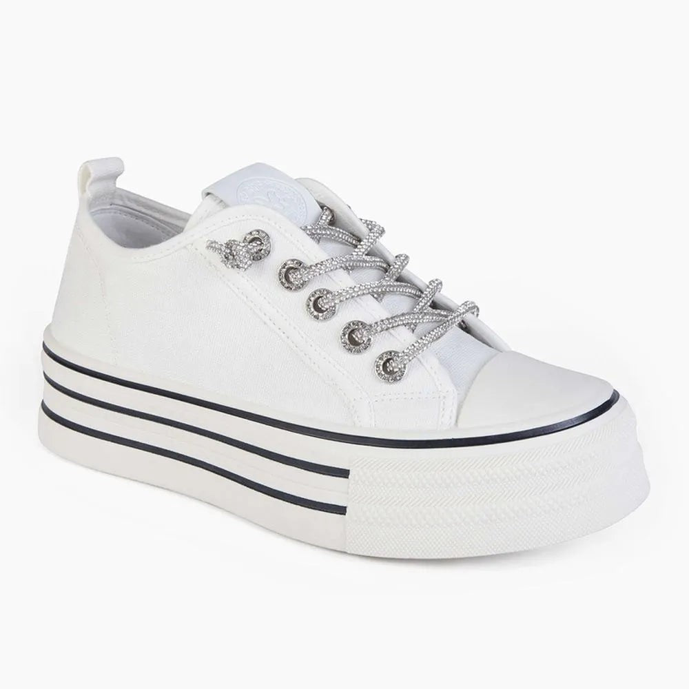 Zapatilla Casual Mujer 8038 Blanco Sthef Sthef