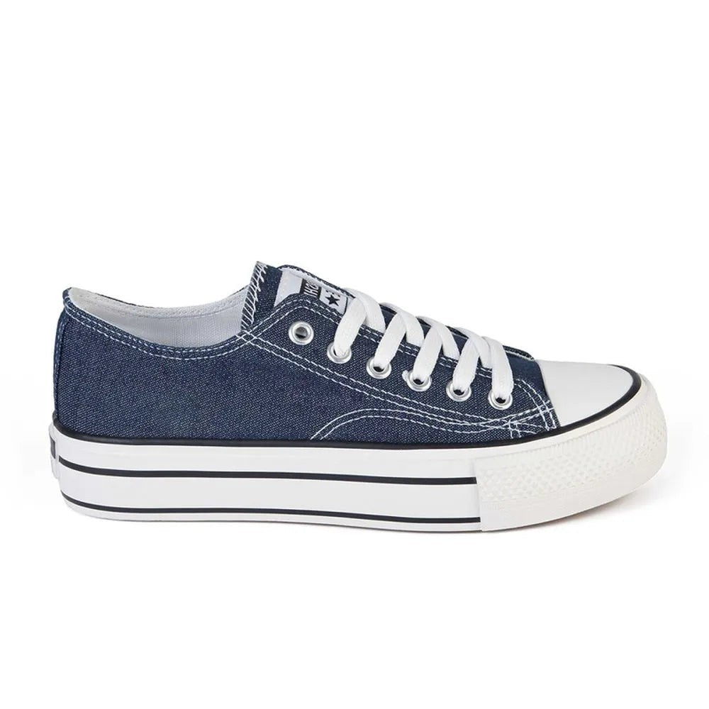 Zapatilla Casual Mujer 8080 Jeans Azul Sthef Sthef