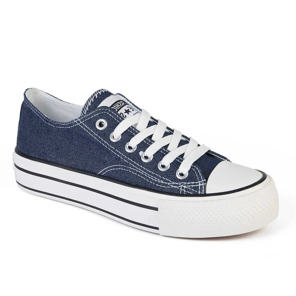 Zapatilla Casual Mujer 8080 Jeans Azul Sthef Sthef