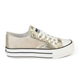 Zapatilla Casual Mujer 8081 Plata Sthef Sthef