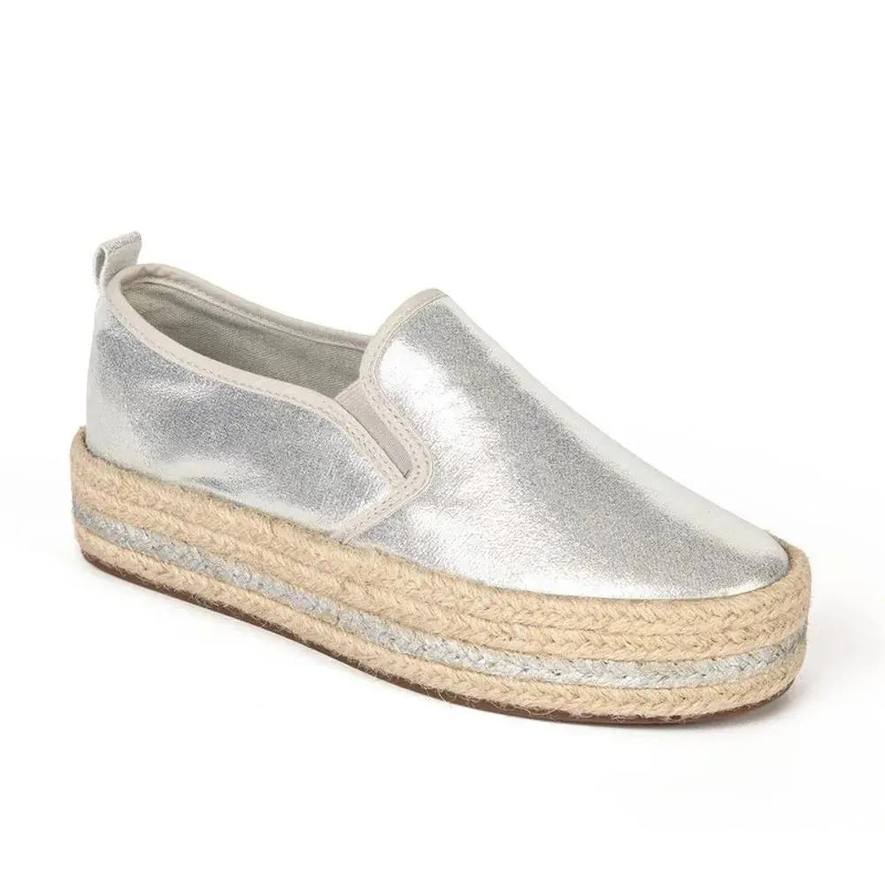 Alpargata Mujer 7870 PLATA