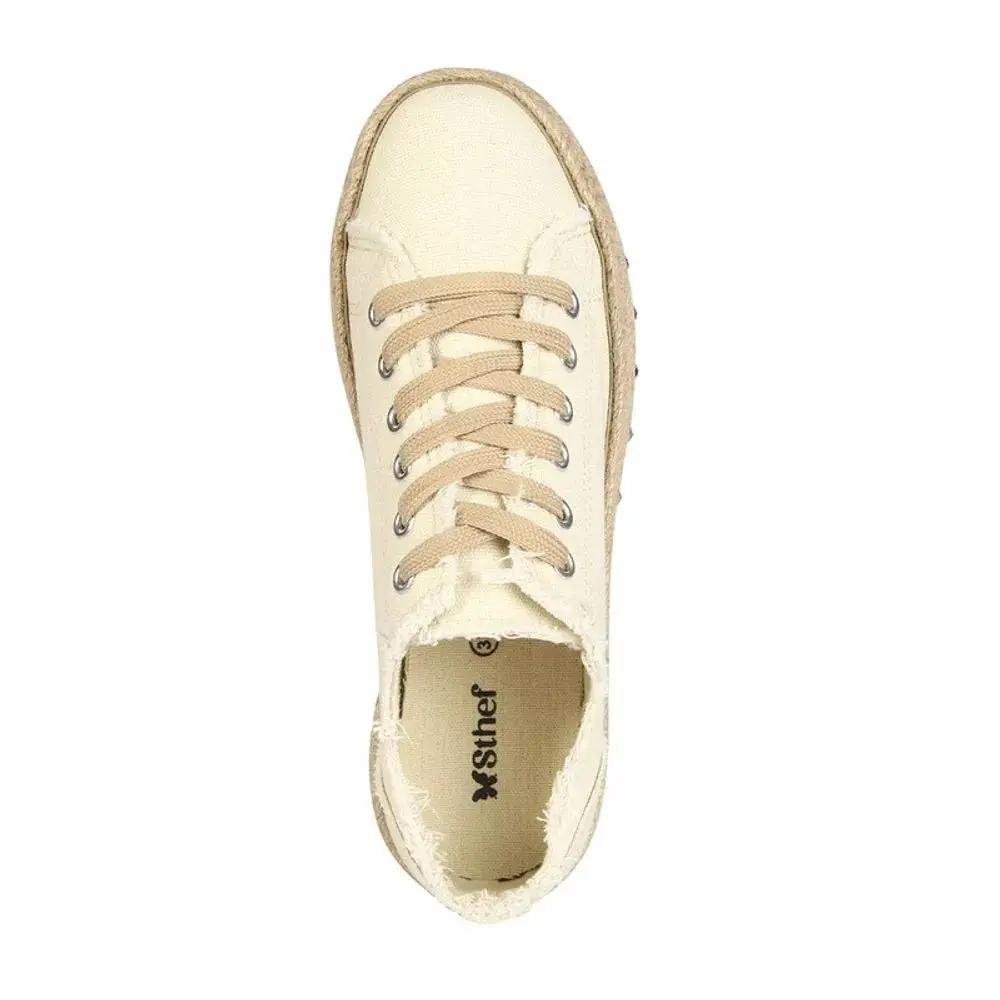 Alpargata 7872 CREMA 36 (Horma Normal)